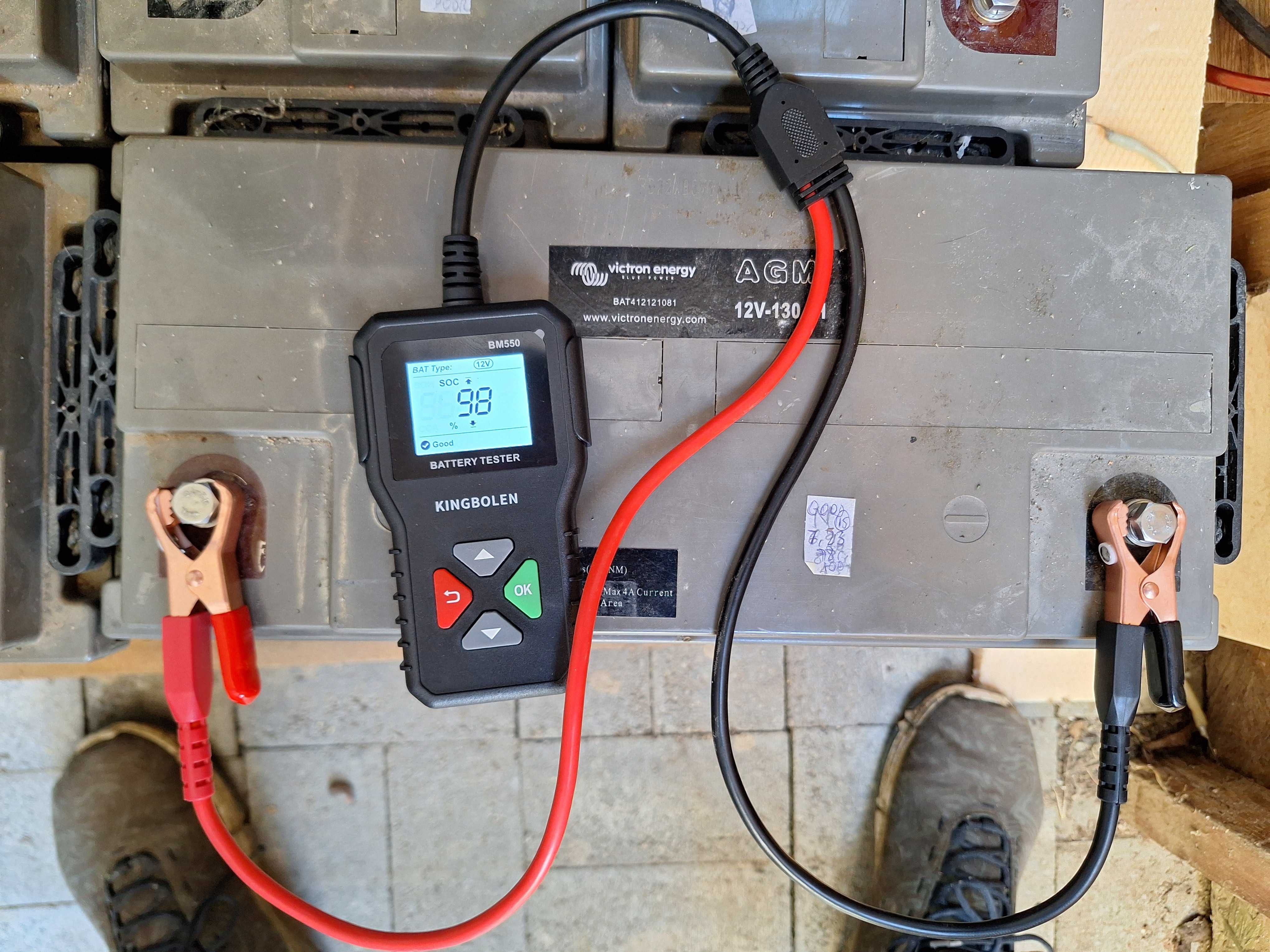 8 acumulatori AGM Victron Energy 130AH