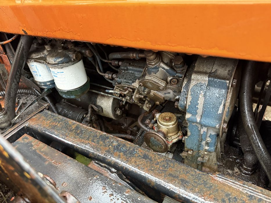 Tractor Fiat 600 Special Incarcator Frontal Cupa 2 manete Danemarca