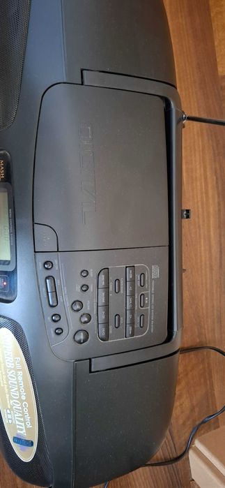 Panasonic RX-DT501 CD player, casetofon, radio.