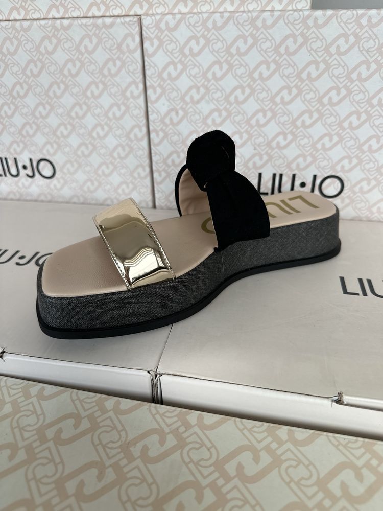 Liu Jo чехли YOU 753 черни,