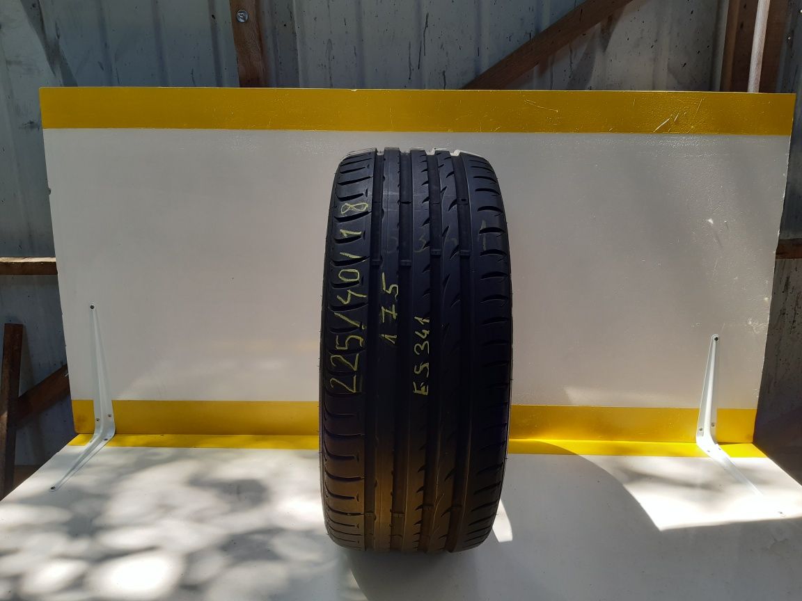 1 Buc 225/40/18 1x Nexen 92 Y vara DOT 1514    6,63 mm