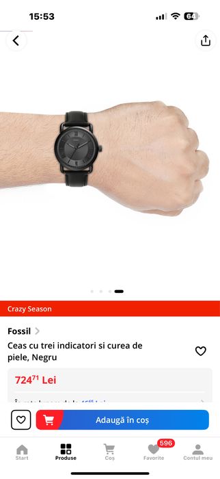 Fossil - Ceas de barbati FS5665 nou, sigilat!