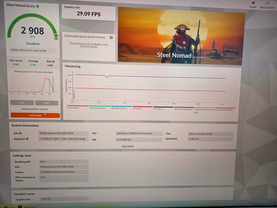MSI GeForce RTX 2080 Super Ventus OC 8GB