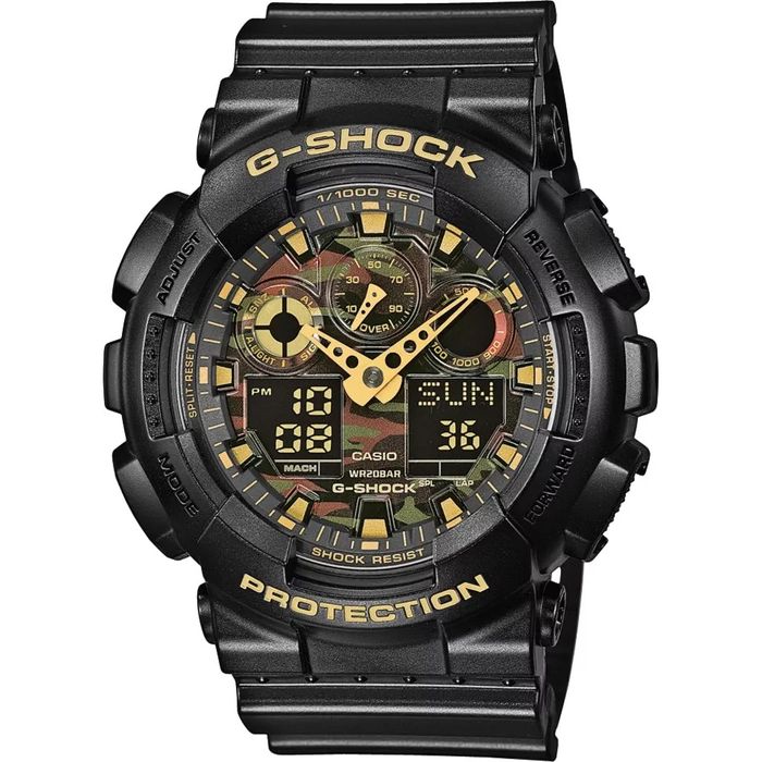 Ceas Casio G-Shock GA-100CF-1A9ER - Camuflaj - Original - NOU