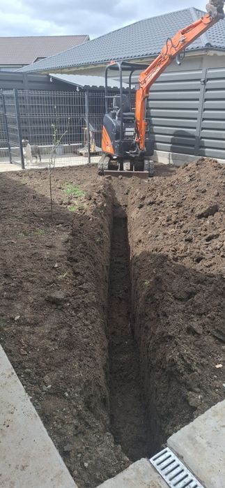 Inchiriez buldoexcavator,miniescavator pt spatii inguste,prestez servi