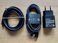 Incarcator original Samsung S22 Ultra cu două cabluri de 1,98 m.