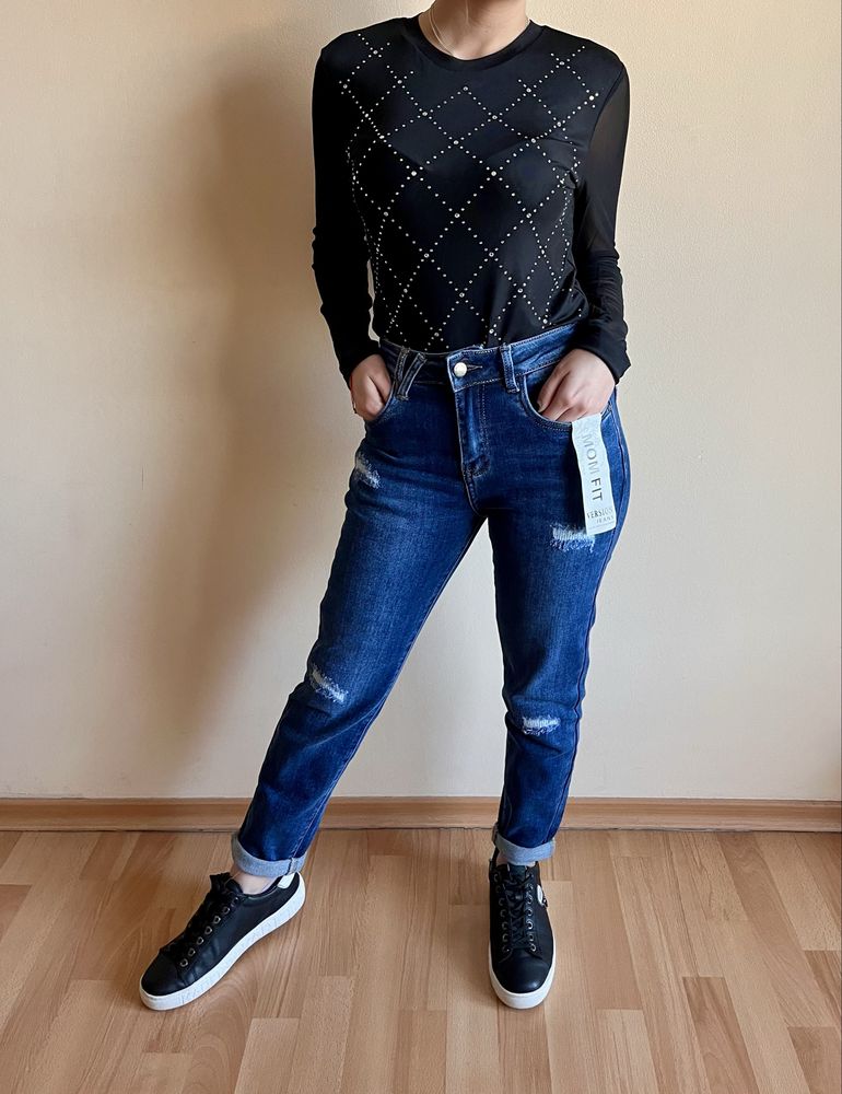 Дамски дънки Mom fit