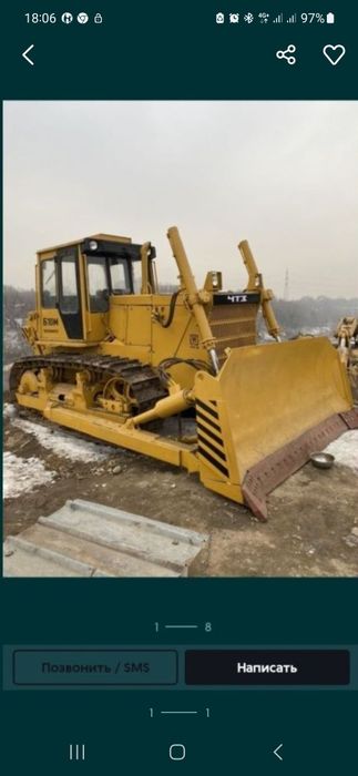 От 13000 в час Услуги аренда бульдозера Б10М 16 тонн. Опытные оператор