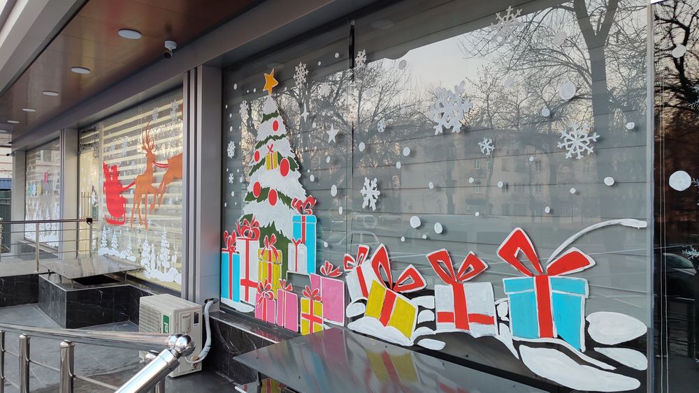 Рисунки на новый год!