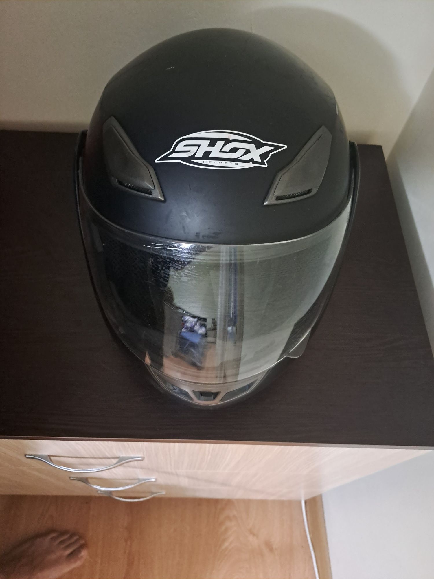 Мото каска SHOX helmets