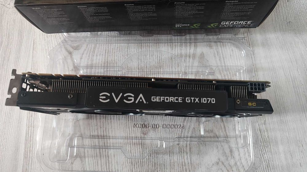 Placa video gtx 1070 EVGA 8gb SoC