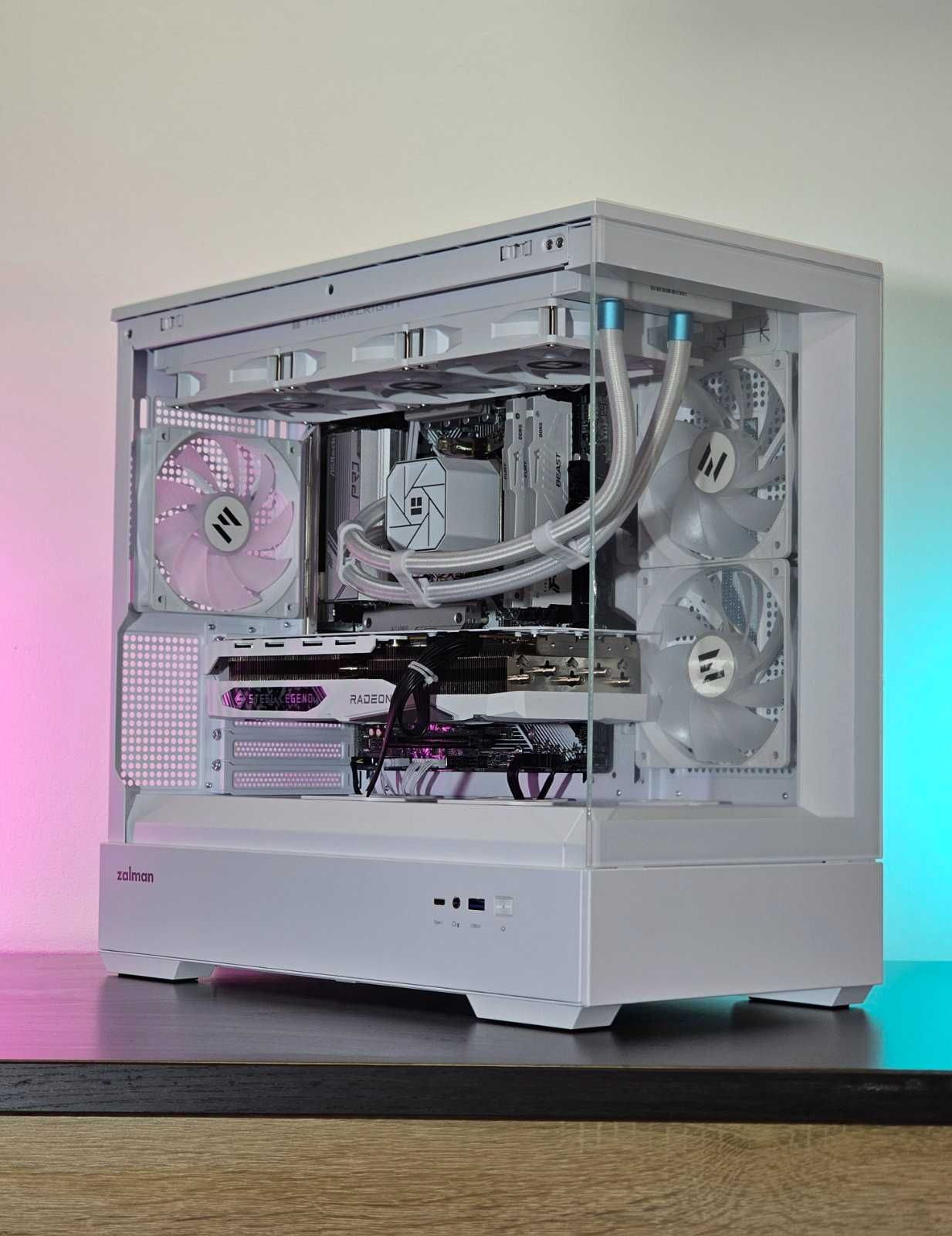 Ryzen 7-5700X/RX 7700XT 12GB/RAM 32GB/SSD 1TB/Водно/Чисто Нов+Гаранция