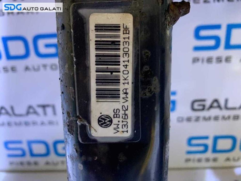 Set Amortizor Amortizoare Telescop Telescoape Complet cu Arc Arcuri si Flansa Fata Stanga VW Golf 5 PLUS 1.9 TDI 2004 - 2008 Cod 1K0413031BF