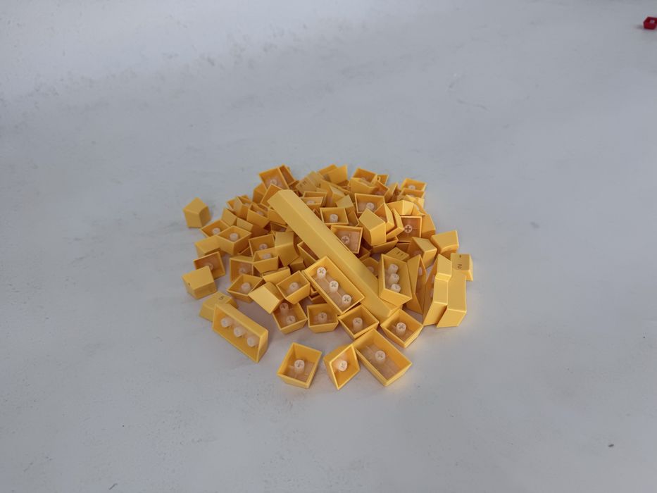 Keycaps galben Pbt