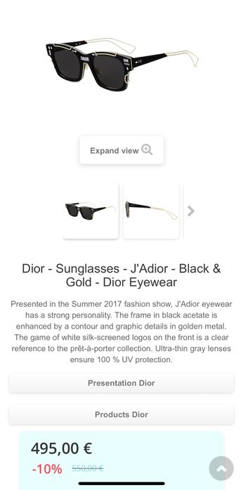 Ochelari dior sunglasses-j’ADIOR-black & silver-dior