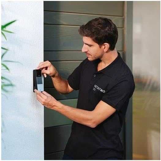 Sonerie video inteligentă Netatmo NDB-DE, Wi-Fi, audio în 2 direcții