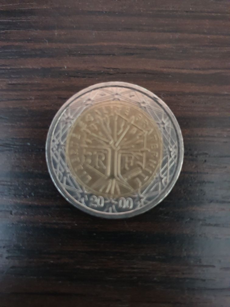 Moneda 1€ An 1999 si moneda 2€An  2000