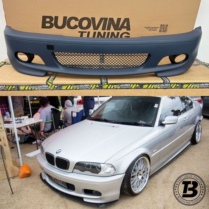 Bara Fata compatibila cu BMW Seria 3 E46 Coupe M Tech Design