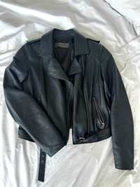 Кожаная куртка женская 42 размер (s)
