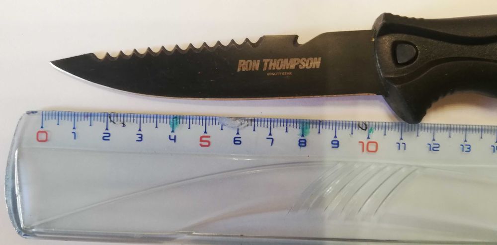 -30% Cutit pescuit, Ron Thompson Ontario, lama 9.5 cm, Trimit Gratis