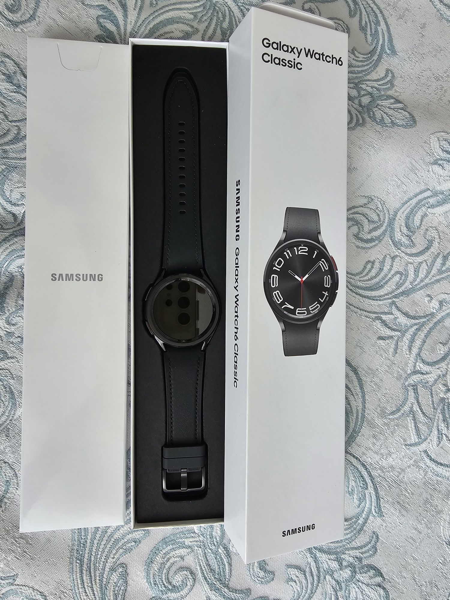 Смарт-часы Samsung Galaxy Watch6 Classic, Новый, Оригинал!