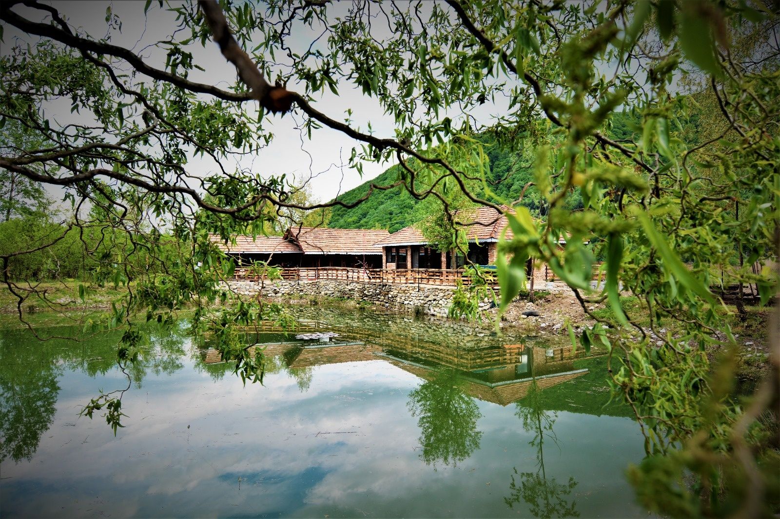 Inchiriez pensiune calimanesti caciulata 4 camere lac pescuit piscina