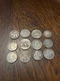 Colectie monede decoratiuni naziste Hitler al doilea razboi mondial