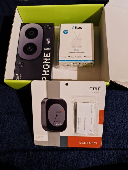 Нов Nothing Phone 1CMF+подаръци 8/128gb