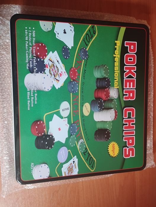 Покерный набор на 500 фишек