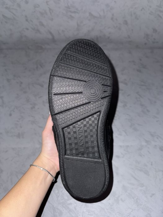 Lanvin Curb Black sneackers – Нови Черни 39, 44 номер