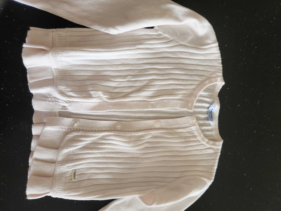 Кардиган Mayoral бледно-розовый для девочки, размер 104.