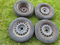 Set roti Renault ZOE, jante originale, cauciucuri 185 65 15 din 2021