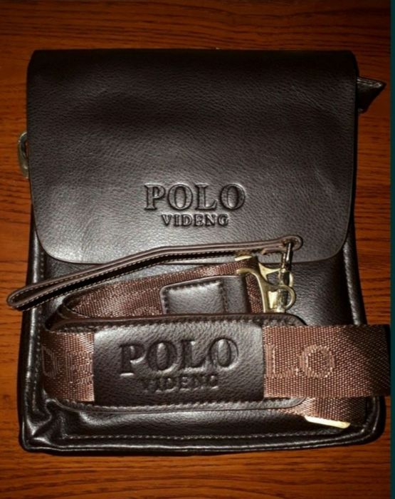 Сумка через плечо "POLO videng". Качество ЛЮКС.