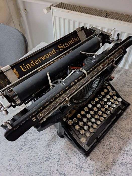 Mașina de Scris veche Underwood U.S.A.