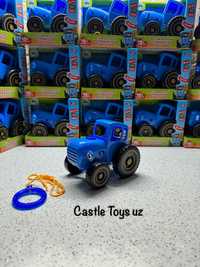 синий трактор Музыкальная игрушка, 15 звуков 1+