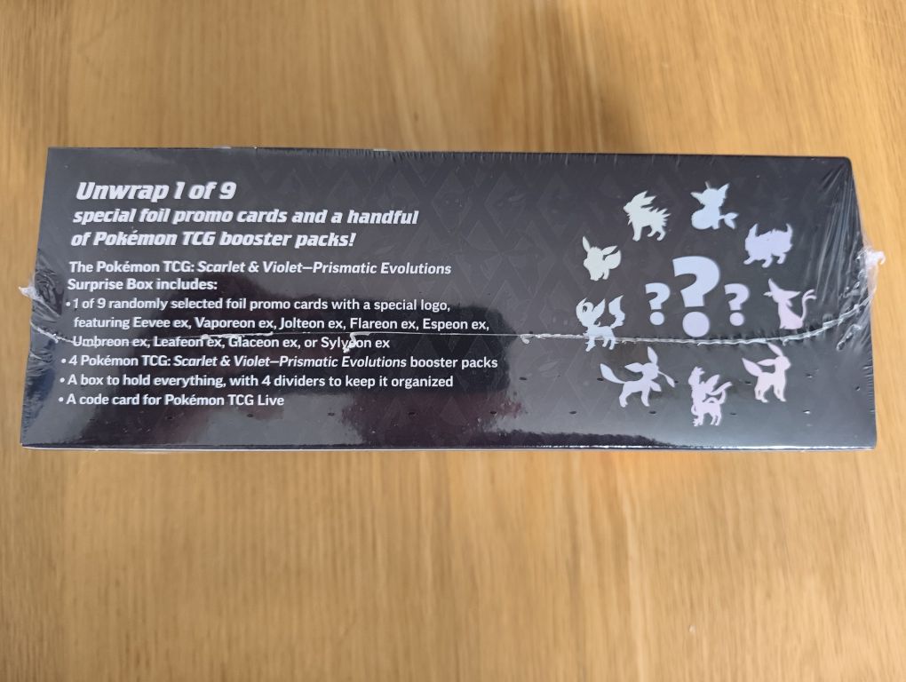 Pokemon Prismatic Evolutions Surprise Box