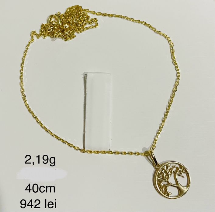 Coliere aur 14k lantisor aur