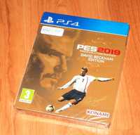 Pro Evolution Soccer 2019 David Beckham Edition PS4 , steelbook , nou