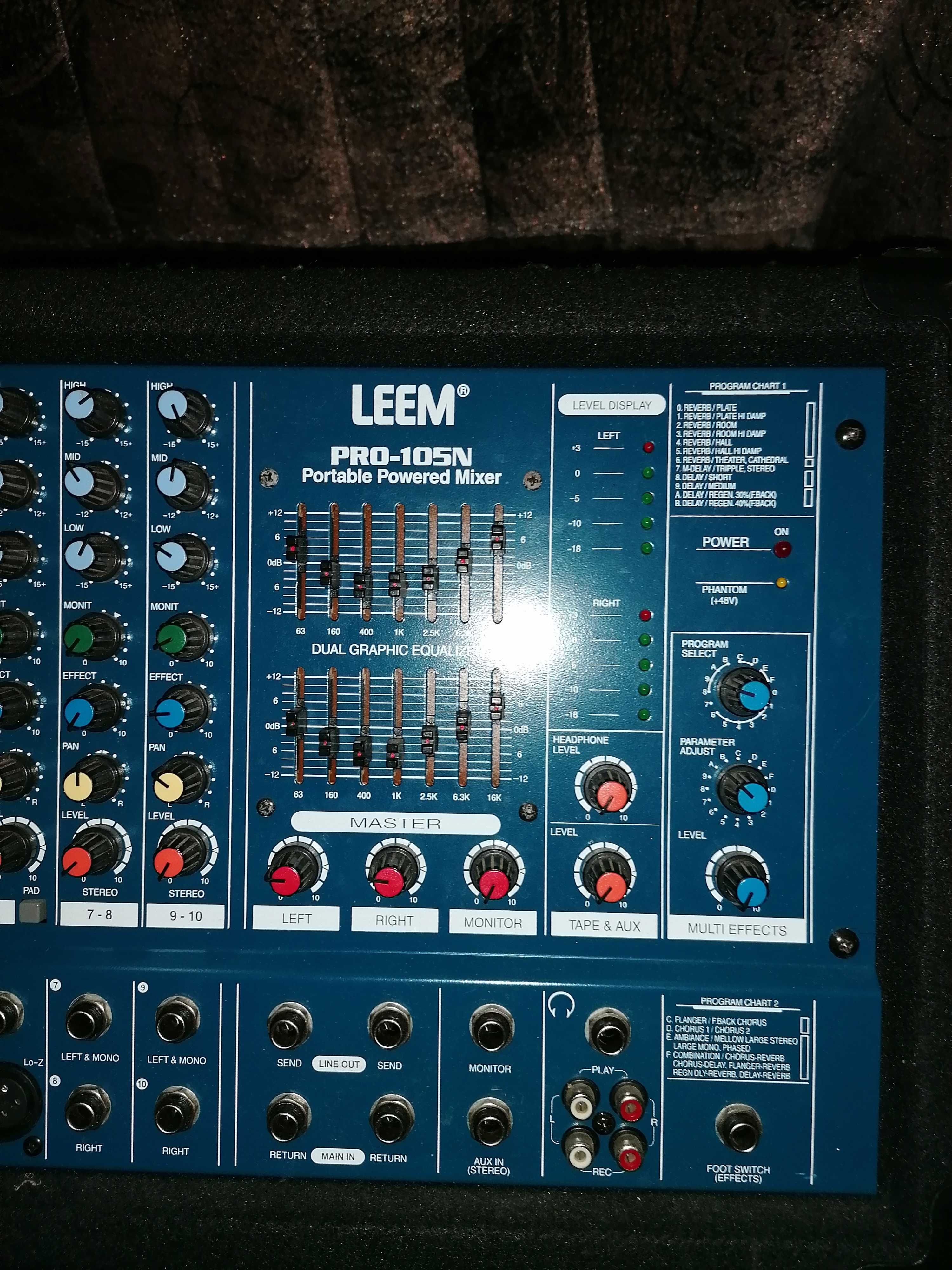 LEEM Pro 105 N - mixer amplificat