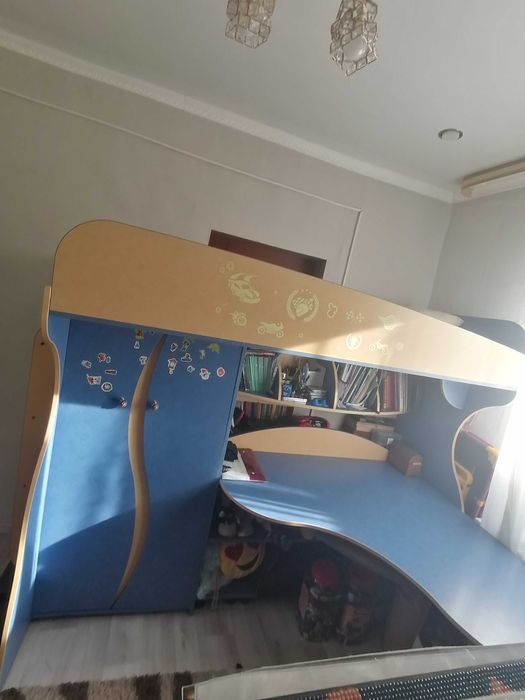 Детская кровать-горка