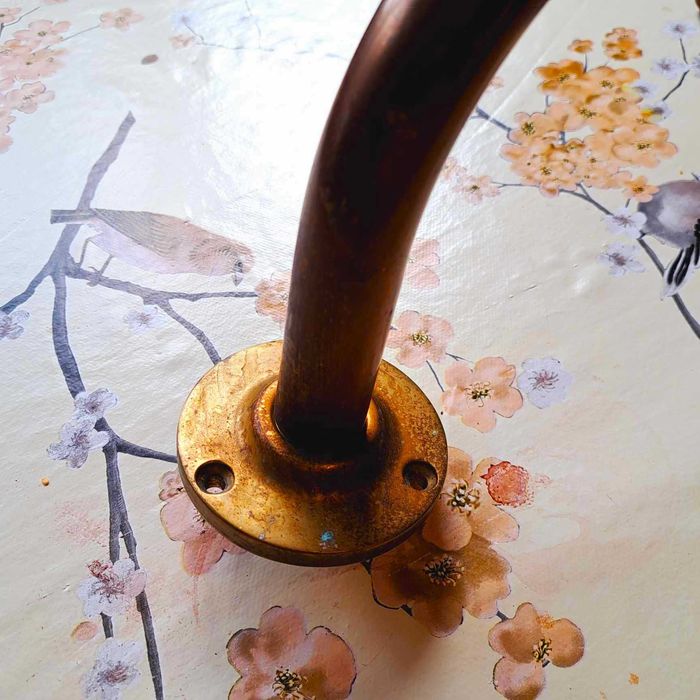 Медна Закачалка масивна, с въртящо се тяло