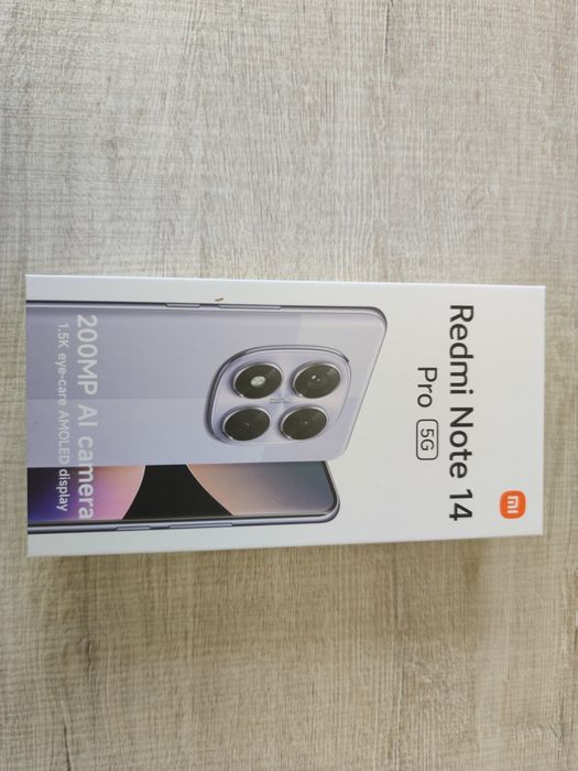 НОВ! Xiaomi Redmi Note 14 Pro 5G 256GB 8GB RAM 2г. Гаранция