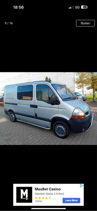 Renault Master 2.5dci Locuri Rampa Handicap/Dizabilitati Impecabila
