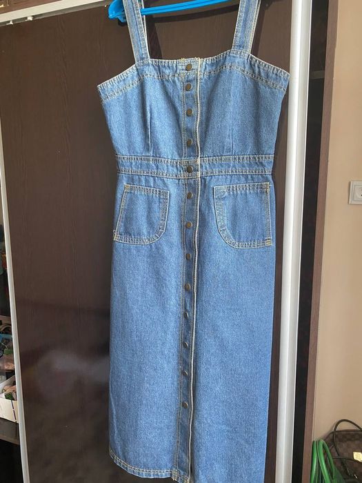 Сарафан джинсовая