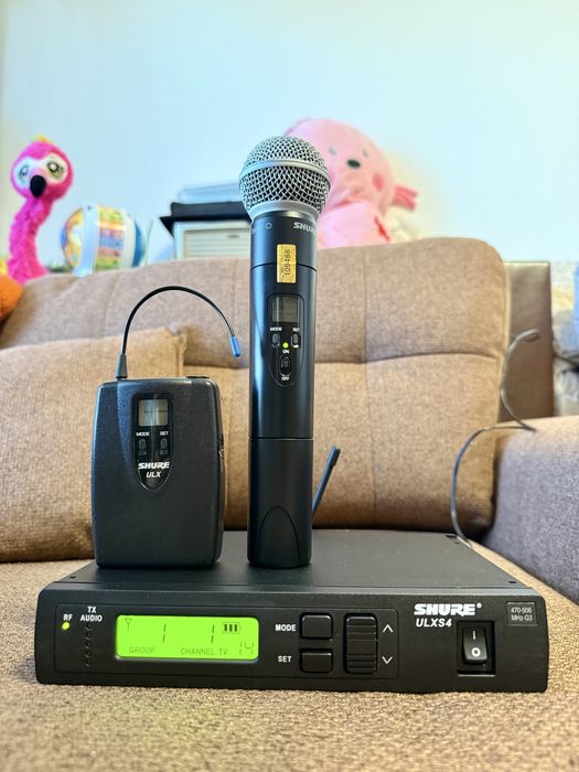 SHURE ULXS4-G3, ULX2-G3 470-506
