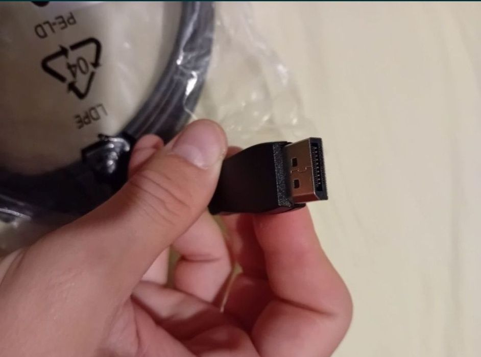 cablu dell hp original display port displayport nou 1.8 m 180cm