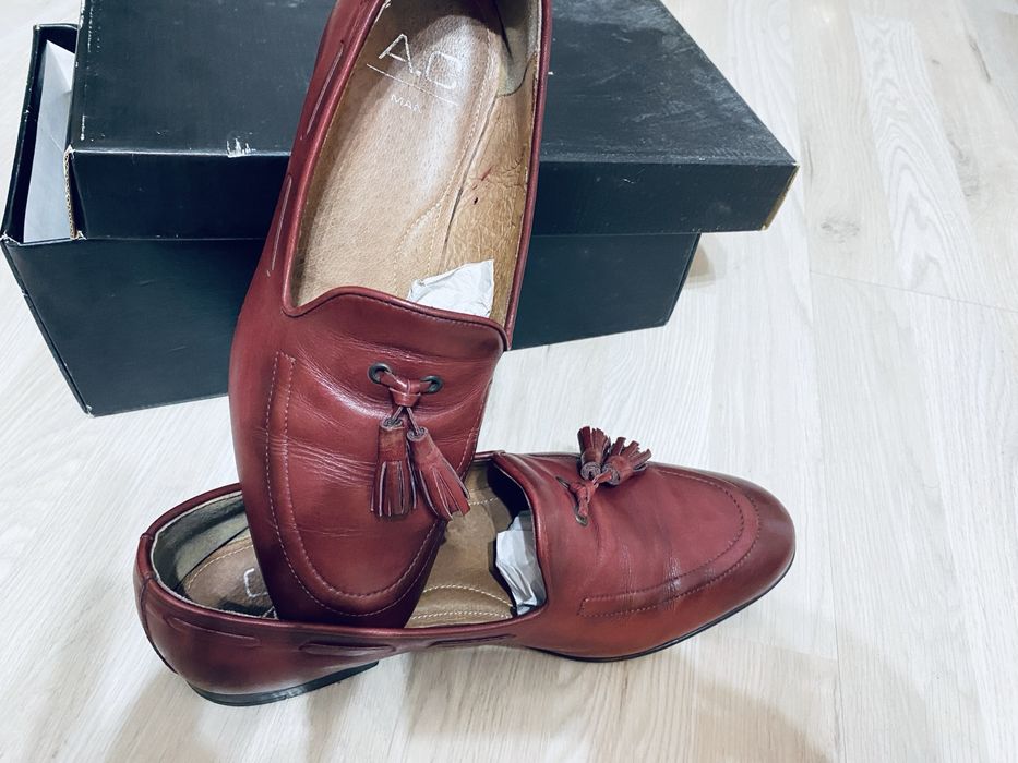 Mocasini din Piele