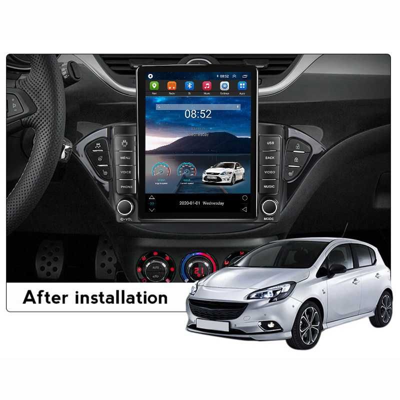 Navigatie Opel Corsa 2014-2019,Tesla, Android, 2+32GB ROM,10inch