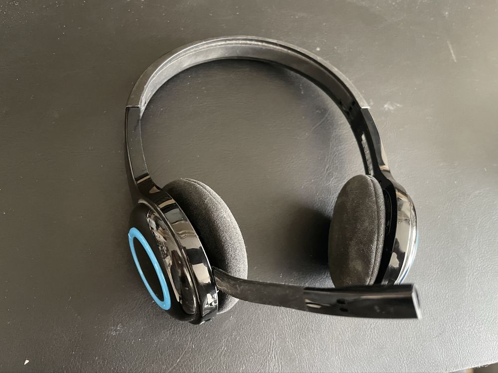 Безжични слушалки с микрофон Logitech H600