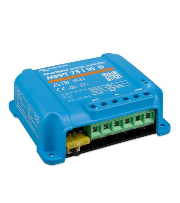 Controler solar Victron SmartSolar MPPT 12/24VDC 75/10 pentru incarcar